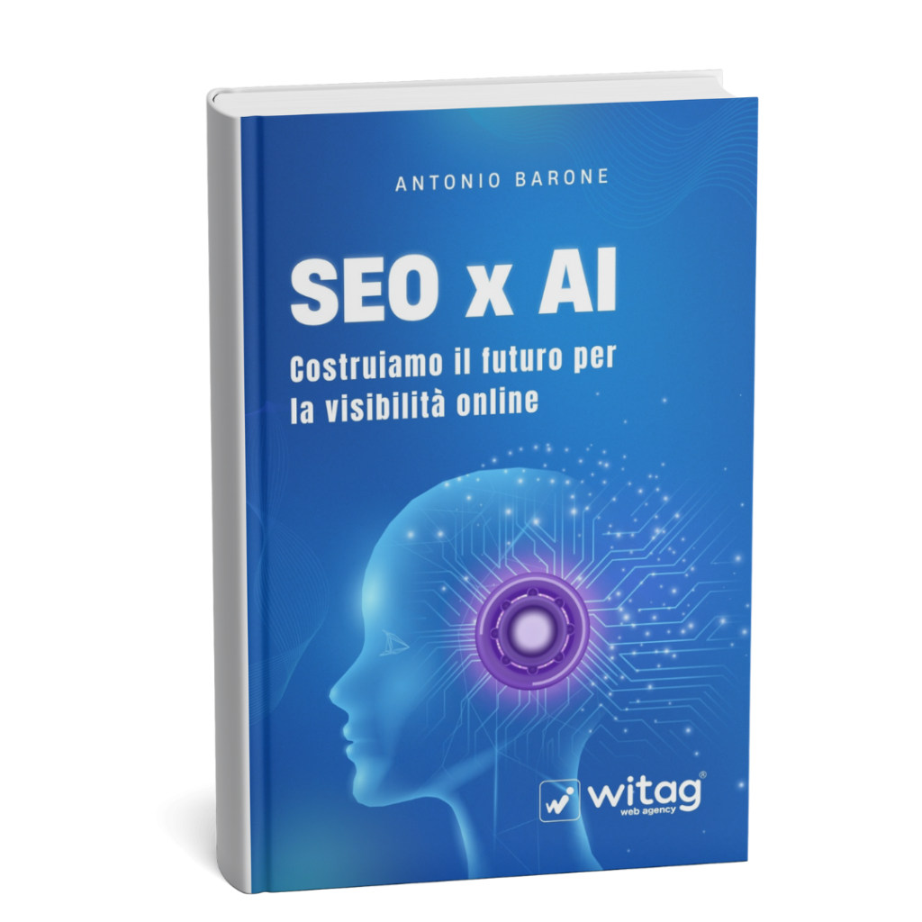 Libro SEO per AI di Antonio Barone Witag Web Agency